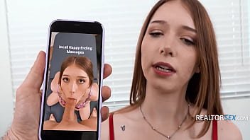 Sexy realtor athina love payed for hardcore sex with client 